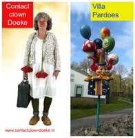 Contactclown Doeke - Clown in de zorg - Villa Pardoes